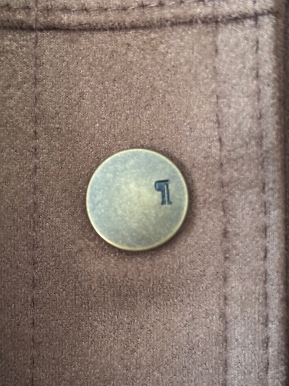 Anthropologie Pilcro The Tillie Relaxed Vegan Suede Shirt Jacket L - Picture 4 of 12